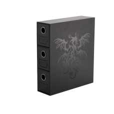 Dragon Shield - Fortress Card Drawers - Black - Slipcase Binder - AT-33700