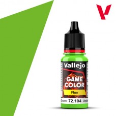 Acrylicos Vallejo - 72104 - Game Color - Fluo Green - 18 ml.