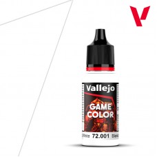 Acrylicos Vallejo - 72001 - Game Color - Dead White - 18 ml.