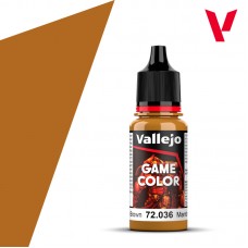 Acrylicos Vallejo - 72036 - Game Color - Bronze Brown - 18 ml.