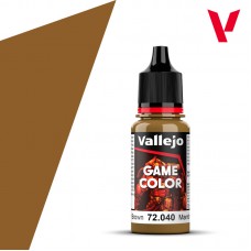 Acrylicos Vallejo - 72040 - Game Color - Leather Brown - 18 ml.