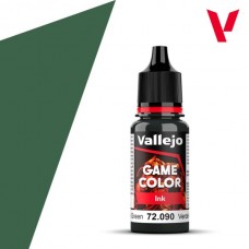 Acrylicos Vallejo - 72090 - Game Color - Black Green Ink - 18 ml.