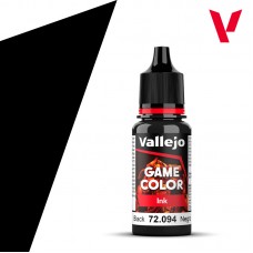 Acrylicos Vallejo - 72094 - Game Color - Black - 18 ml.