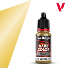 Acrylicos Vallejo - 72055 - Game Color - Polished Gold - 18 ml.