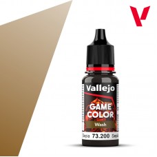 Acrylicos Vallejo - 73200 - Game Color - Sepia Wash - 18 ml.