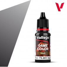 Acrylicos Vallejo - 73201 - Game Color - Black Wash - 18 ml.