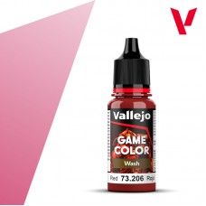 Acrylicos Vallejo - 73206 - Game Color - Red Wash - 18 ml.