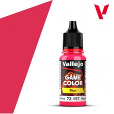 Acrylicos Vallejo - 72157 - Game Color - Fluo Red - 18ml.