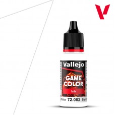 Acrylicos Vallejo - 72082 - Game Color - Ink - White - 18ml.