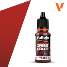 Acrylicos Vallejo - 72406 - Xpress Game Color - Plasma Red - 18ml.