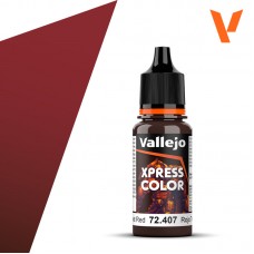 Acrylicos Vallejo - 72407 - Xpress Game Color - Velvet Red - 18ml.