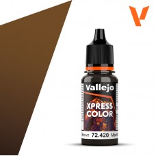 Acrylicos Vallejo - 72420 - Xpress Game Color - Wasteland Brown - 18ml.