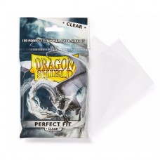 Dragon Shield 100 - Perfect Fit Deck Protector Sleeves - Clear - AT-13001