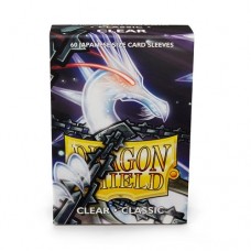 Dragon Shield 60 - Deck Protector Sleeves - Japanese size Clear - AT-10601