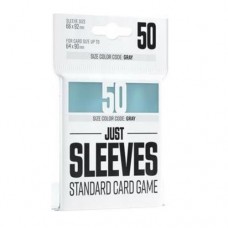 Gamegenic 50 - JUST SLEEVES - STANDARD CARD GAME 66 X 92 MM - CLEAR - GGX10003ML