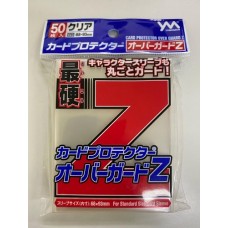 YANOMAN - 50 Card Sleeves Deck protectors - Over Guard Z - Clear - 95-082(New)