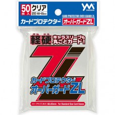 YANOMAN - 50 Card Sleeves Deck protectors - Over Guard Z L - Clear - 95-087