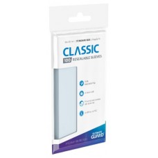 Ultimate Guard 100 - Standard Classic Soft Deck Protector Sleeves - Resealable Transparent - UGD010965